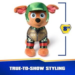NEW Nickelodeon PAW Patrol Rescue Wheels Boomer Plush Toy 8" Stuffed Animal
mt36